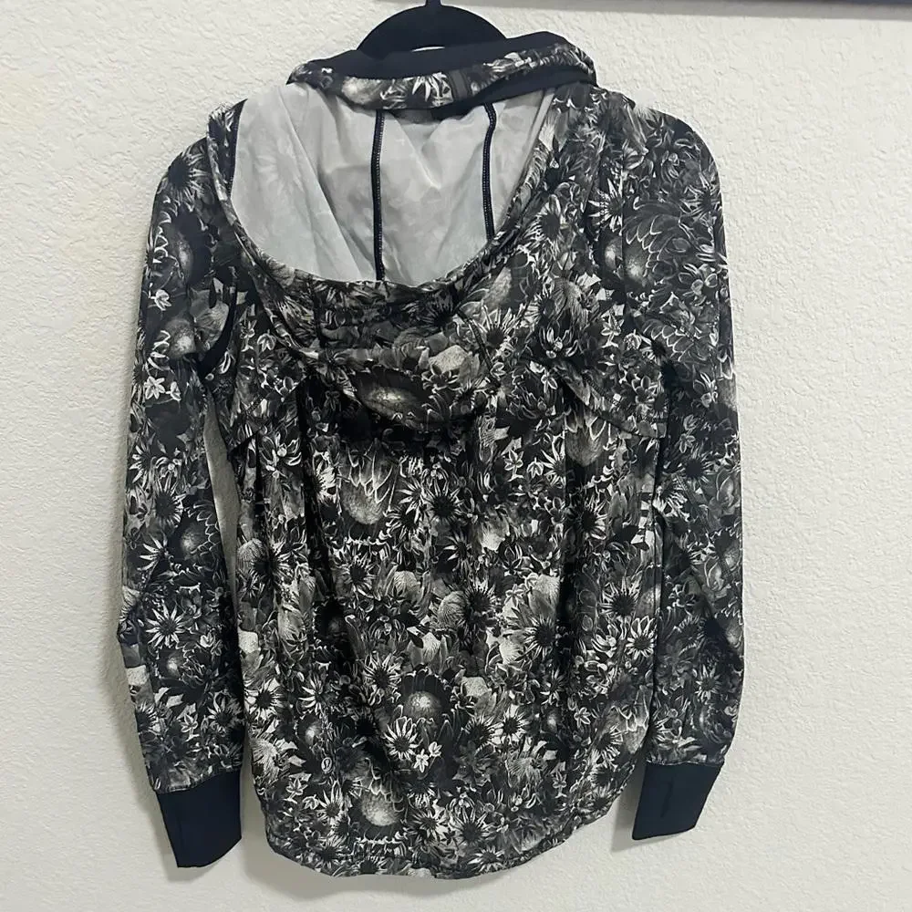 Lululemon Bring Back The Track Jacket Flowabunga Black 2